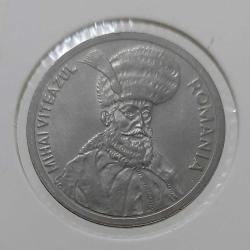 1995 ROMANYA 100 LEY ORİJİNAL MADENİ PARASI  ÇİL P1UU2E NADİRDİR