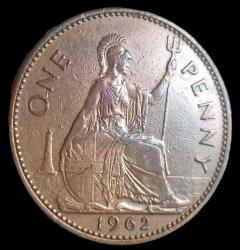 İngiltere 1962 1 Penny