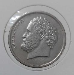 1990 YUNANİSTAN 10 DRAHMİ ORİJİNAL MADENİ PARASI  ÇİL CC2BB3 NADİRDİR