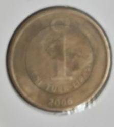 1 YENİ LİRA 2006 (DÖNEM SAHTESİ)