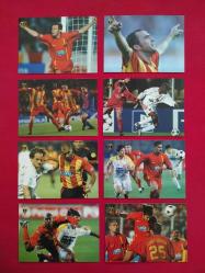 Galatasaray Kartpostal Kitabı - 2002 Yılı Orijinal Bandrollü Lisanslı Galatasaray SK Ürünüdür - 8 Adet Kartpostal