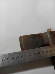 1940 İTFAİYECİ EL BALTASİ W. GİLPİNS DAMGALİ