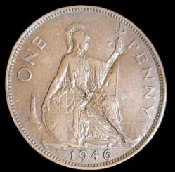 İngiltere 1946 1 Penny