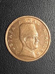 2000 YILINA AİT   MADENİ 100.000  LİRA  ÇİL TCM 4757