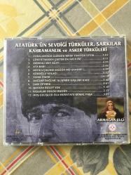 ARMAĞAN ELÇİ ATATÜRKÜN SEVDİĞİ TÜRKÜLER ŞARKILAR KAHRAMANLIK VE ASKER TÜRKÜLERİ CD