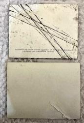 Avrupa Manzara Temalı siyah beyaz gerçek fotoğraf RPPC ufak-boy 5-adet eski kartpostal