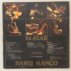 Barış Manço 24 Ayar Manço Lp Plak (Orijinal 1985 Dönem Baskı Plak)