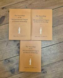 The Proceedings of the Xth International Congress of Classical Archaeology, Ankara-İzmir 1973 (3 cilt)