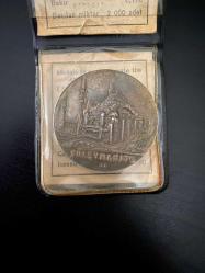 Kanuni Sultan Süleyman 400.Ölüm Yıldönümü Hatırası Gümüş / Bakır Madalyon