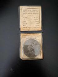 Kanuni Sultan Süleyman 400.Ölüm Yıldönümü Hatırası Gümüş / Bakır Madalyon