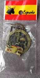 İSPANYA TEMALI ANAHTARLIK.  İSPANYADAN ALINMIŞTIR.  SIFIR.  KOLEKSİYONLUK