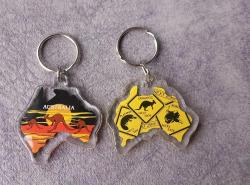 2 ADET AVUAVUSTRALYA  YAPIMI  AVUSTRALYA TEMALI ANAHTARLIK KONDİSYON YÜKSEK KOLEKSİYONLUK NADİR