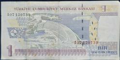 8.Emisyon 1 Yeni Türk Lirası A07 Serisi
