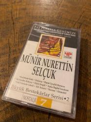TAŞ PLAKTAN GÜNÜMÜZE - MÜNİR NURETTIN SELÇUK - BÜYÜK BESTEKARLAR SERİSİ 2 - KASET (JELATİNİNDE)