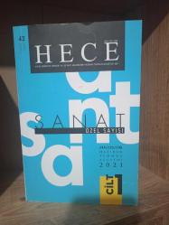 Hece Aylık Edebiyat Dergisi Sanat Özel Sayısı - CİLT 1 Sayı 294- 295- 296