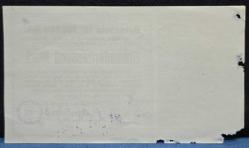 1923 Almanya Oos-Baden Stolzenberg Eyalet Parası 1 Milyon Mark, Alt ve Sol Kenarda Hasar Var