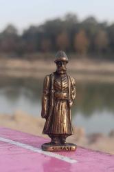 Minik pirinç Subaşı Kinder Balaban biblo figür kurşun asker