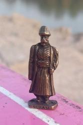 Minik pirinç Subaşı Kinder Balaban biblo figür kurşun asker