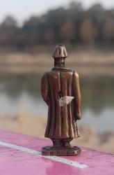 Minik pirinç Subaşı Kinder Balaban biblo figür kurşun asker