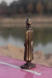 Minik pirinç Subaşı Kinder Balaban biblo figür kurşun asker