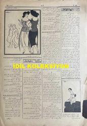 Osmanlıca Akbaba Mizah Dergisi-Gazetesi, Orijinal Dönem Basım, (Ottoman Magazine-Newspaper) - 26 Temmuz 1923 - Sayı: 67 - Rumi: 26 Temmuz 1339 - Hicri: 12 Zilhicce 1341 - Karikatürist Ramiz Gökçe'nin Çalışması: Kurban Bayramında - 