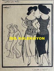 Osmanlıca Akbaba Mizah Dergisi-Gazetesi, Orijinal Dönem Basım, (Ottoman Magazine-Newspaper) - 26 Temmuz 1923 - Sayı: 67 - Rumi: 26 Temmuz 1339 - Hicri: 12 Zilhicce 1341 - Karikatürist Ramiz Gökçe'nin Çalışması: Kurban Bayramında - 