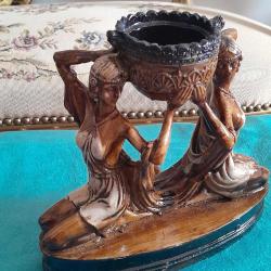 Çift Bayan Konulu Mumluk