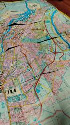 1984 Bremen şehir haritası