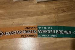 Uefa Cup Final 2009 İstanbul final özel atkısı