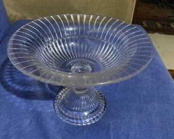 Bakaji Paşabache, büyük pasta tabağı, salata kasesi, servis tepsisi balık, cam, küçük kase,