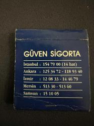 Güven sigorta eski kibrit