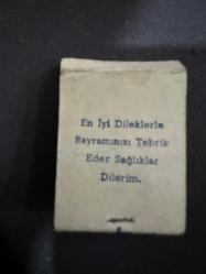 Osman Turan Türkiye Ticaret Bankası eski kibrit