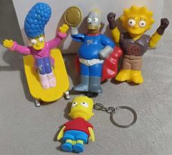 Simpsons figür oyuncak anahtarlık süs set koleksiyon dekor tasarım hediye vintage retro nostalji hobi reklam promosyon minyatür diorama