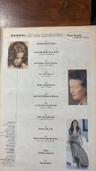 RADİKAL İKİ PAZAR DERGİSİ - 6 NİSAN 1997 SAYI:26 SEMRA SOMERSAN - CELAL BAŞLANGIÇ - ASU MARO - ÜMİT KIVANÇ - SIMONE DE BEAUVOIR - ŞEMİ YÜKSEL ÖZBEK - AYDIN DOĞAN - MEHMET Y. YILMAZ - TUĞRUL ERYILMAZ - GÜLDAL KIZILDEMİR - SEVİN OKYAY - ESEN KAROL - HALE ÇEVİKOĞLU - YEŞİM ÇOBANKENT - ESMAHAN AYKOL - ARSAL TÜZÜNER - SEDEF İPER - ENDER YAKŞİ - R. LEVENT ÖZTÜRK - GÜLDAL KIZILDEMİR - ORAL ÇALIŞLAR - DENİZ GEZMİŞ - YAŞAR KEMAL - AZİZ NESİN - YILMAZ GÜNEY - SABAHATTİN ALİ - FİKRET OTYAM - MEHMET ALİ AYBAR - HALİL ERGÜN - ÜMİT YAŞAR - PANAYOT ABACI - CORNELIUS - EDİP SAKARYA - HAMDULLAH ERBİL - VELİ YILMAZ - LEFTER - CEM ÖZDEMİR  42 YAŞ 25 YIL - NİLÜFER'İN KALBİ HÂLÂ PUSULA - SÖZDE EŞİTLİK DEĞİL GERÇEK EŞİTLİK - VURUN KİTABA YAZARA YAYINCIYA - KUŞ KADAR YİYORUM - MÜZMİN SANIKIN İTİRAFLARI - AŞIK FEMİNİST SIMONE DE BEAUVOIR - LAİK ŞARKILARIN ASSOLİSTİ - PABLO NERUDA DÜZCE'DE - BRENDA ARTIK ÜNLÜ - MAĞARA ADAM - FESTİVALİN YILDIZI LILI TAYLOR - STRADIVARIA BAROK TOPLULUĞU - DERELİ MÜRİT - 32 SAYFA