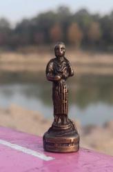 Minik pirinç biblo Athena Hera figür kadın Yunan mitolojisi temalı