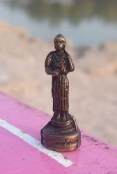 Minik pirinç biblo Athena Hera figür kadın Yunan mitolojisi temalı