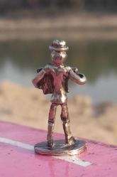 Minik Müzisyen Akordeoncu biblo figür minyatür