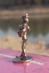 Minik Müzisyen Akordeoncu biblo figür minyatür