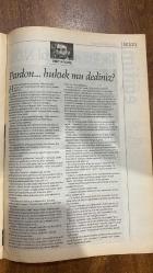 RADİKAL İKİ PAZAR DERGİSİ -1 ŞUBAT 1998 — SAYI:69  YAŞAR NURİ ÖZTÜRK - TANIL BORA - YILDIRIM TÜRKER - SEMRA SOMERSAN - GÜLRİZ SURURİ - ASU MARO - YAZGÜLÜ ALDOĞAN - ÜMİT KIVANÇ - ŞEBNEM İŞİGÜZEL - AYDIN DOĞAN - MEHMET Y. YILMAZ - TUĞRUL ERYILMAZ - SEVİN OKYAY - ESEN KAROL - HALE ÇEVİKOĞLU - NİLGÜN TOPTAŞ - MİYASE BÜLBÜL - AKGÜL AKBULUT - NEVRİYE SEVİNÇ - MUKADDES ORÇUN  YAŞAR NURİ ÖZTÜRK VE TÜRK İSLAM PROTESTANLIĞI - DEVLETİN ÖZEL HAYATI - YEREL HUKUK YEREL BİLİM OLUR MU - HER DEM TAZE GÜLRİZ - MUTFAKTAKİ HAYAT - ALLAHINA KADAR LAİK - AVRUPA'NIN SEKS PAZARI - DÜNYANIN DAMI - PARDON HUKUK MU DEDİNİZ - İLK KIZ MEKTEBİ NDS - BUYRUN YEMEK YAPMAYA - STÜDYOLARIN İNTİKAMI - ÇİZGİ - SEÇMELER - MAĞARA ADAM - 32 SAYFA