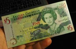 2008 DOĞU KARAYİPLER 5 DOLAR ÇİL