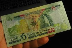 2008 DOĞU KARAYİPLER 5 DOLAR ÇİL