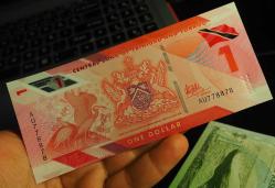 TRİNİDAD AND TABAGO 1 DOLAR ÇİL POLİMER*