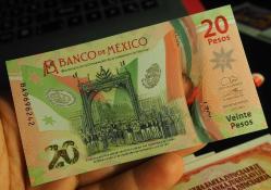 MEKSİKA 20 PESOS ÇİL POLİMER*