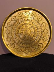 Bakır kalem işçilikli tepsi