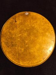 Bakır kalem işçilikli tepsi