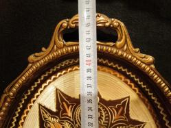 Bakır kalem işçilikli tepsi