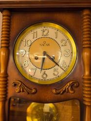 Antika Alman Nacar Duvar Saati