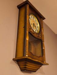 Antika Alman Nacar Duvar Saati