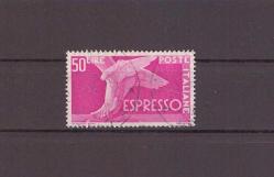 1951  İtalya '' Ekspres Pulu - Yeni Değerler '' Damgalı Tam Seri Pul     -----DP210