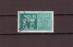 1966  İtalya '' Ekspres Pulu ''   Tam Seri Damgalı Pul   -----DP216